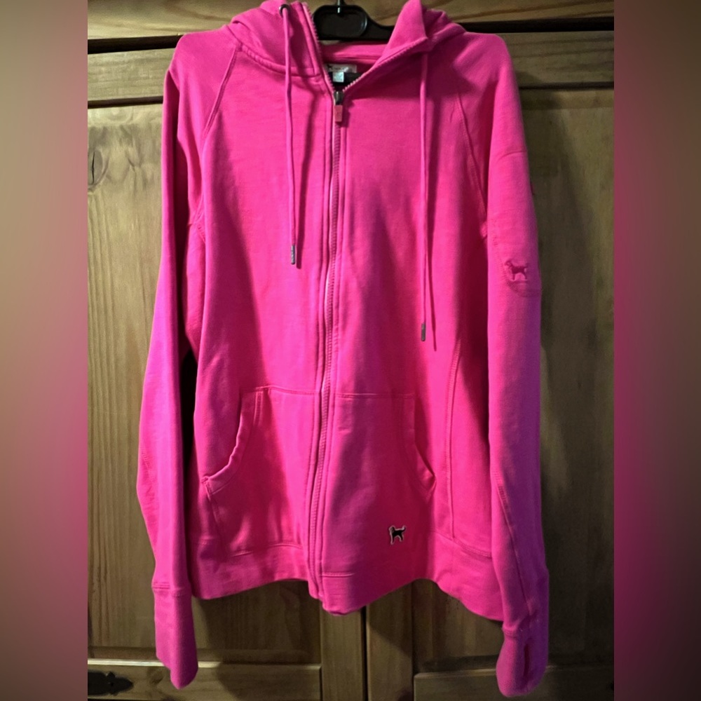 LIKE NEW The Black Dog Lightweight Zip Hoodie SZ L